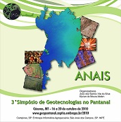 3° Simpósio de Geotecnologias do Pantanal