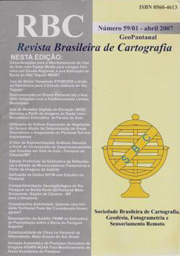 Revista do 1° Simpósio de Geotecnologias do Pantanal